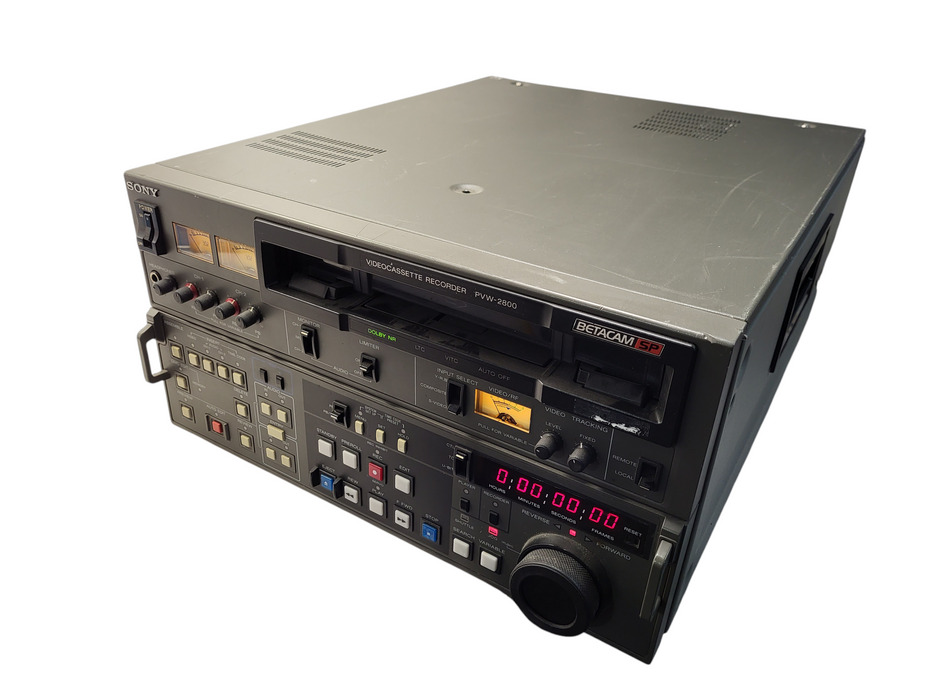 Sony PVW-2800 Betacam SP Pro Videocassette Recorder Editor  $