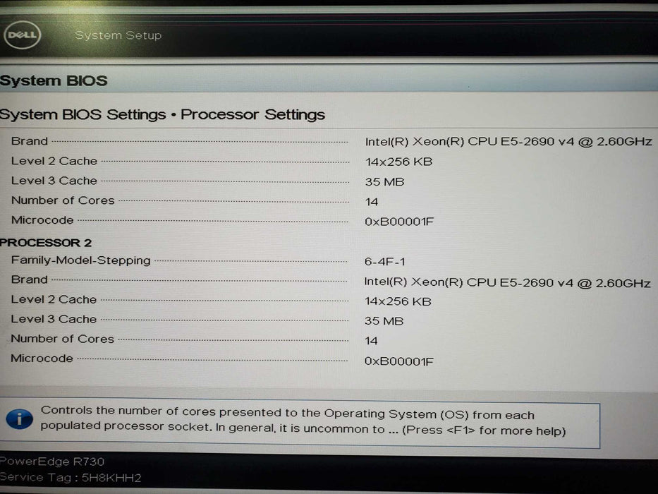 Dell PowerEdge R730 2x Xeon E5-2690 v4 256GB DDR4 2x750W PSU