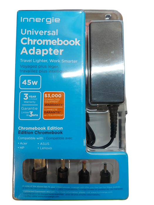 Innergie 45W UNIVERSAL CHROMEBOOK ADAPTER