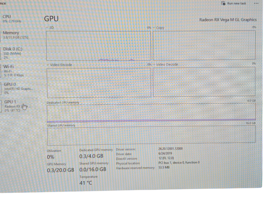 Intel NUC BOXNUC8i7HNK NUC8HN i7-8750G 32GB RAM 512GB NVMe  -