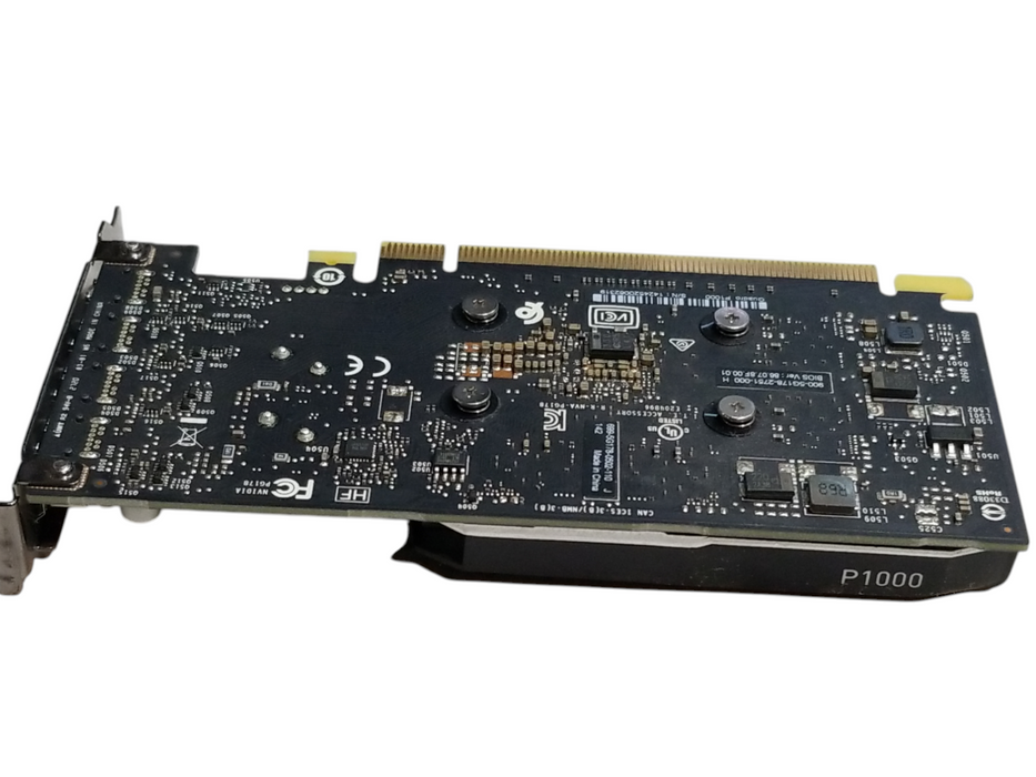 NVIDIA Quadro P1000 4GB GDDR5 - Graphics Card Low Profile Q