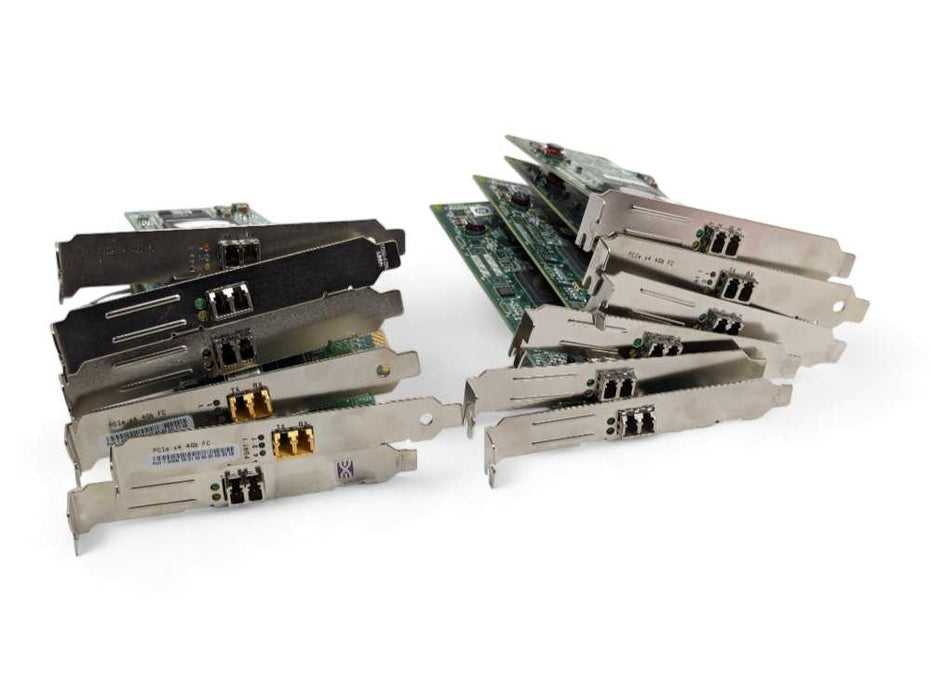 Lot of 12x PCIe 4GB 850nm Fiber Network Cards -