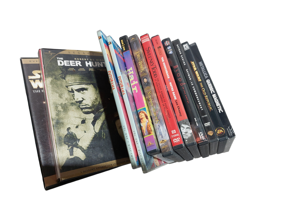 Bundle of 62 Random DVD Movies  =