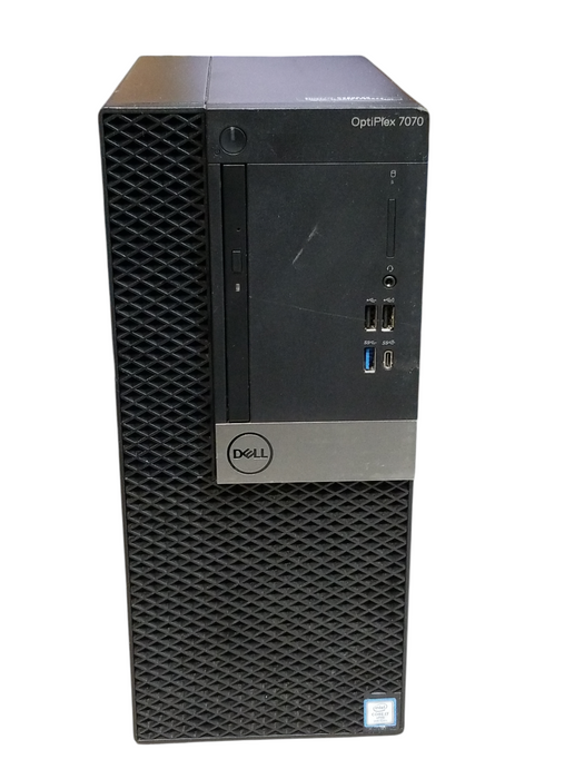 Dell OptiPlex 7070 Tower Intel i7-9700 CPU 3.0GHz 8GB RAM No HDD