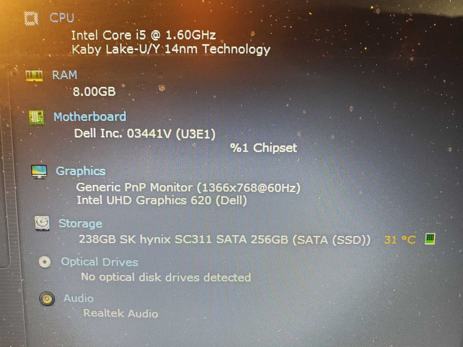 Dell Latitude 5590 15.6" Laptop Core i5-8250U 8GB RAM 256GB SSD  Lap200
