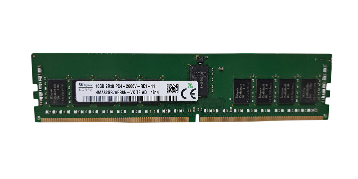 SK Hynix 16GB 2Rx8 PC4-2666V-RE1-11 | DDR4 Server Memory Q