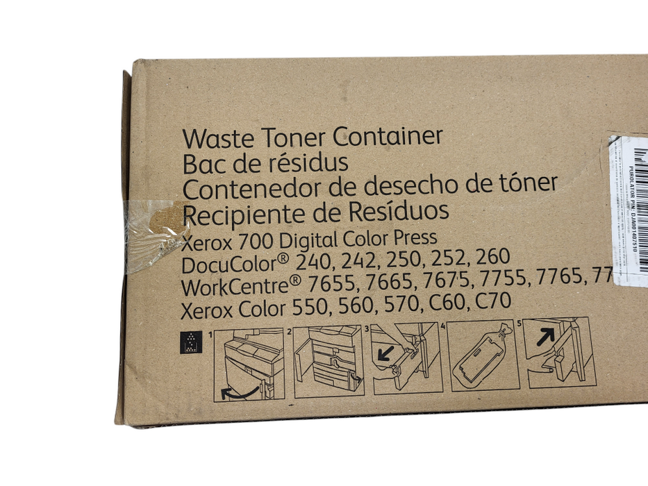 Genuine Xerox 008R12990 Waste Toner Container DocuColor 240/242/250/252/260 Q$
