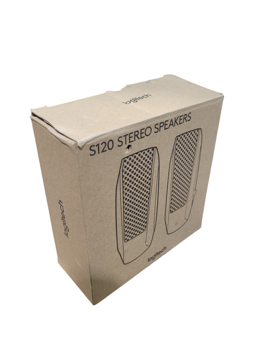 Logitech S120 Stereo Speakers - Black