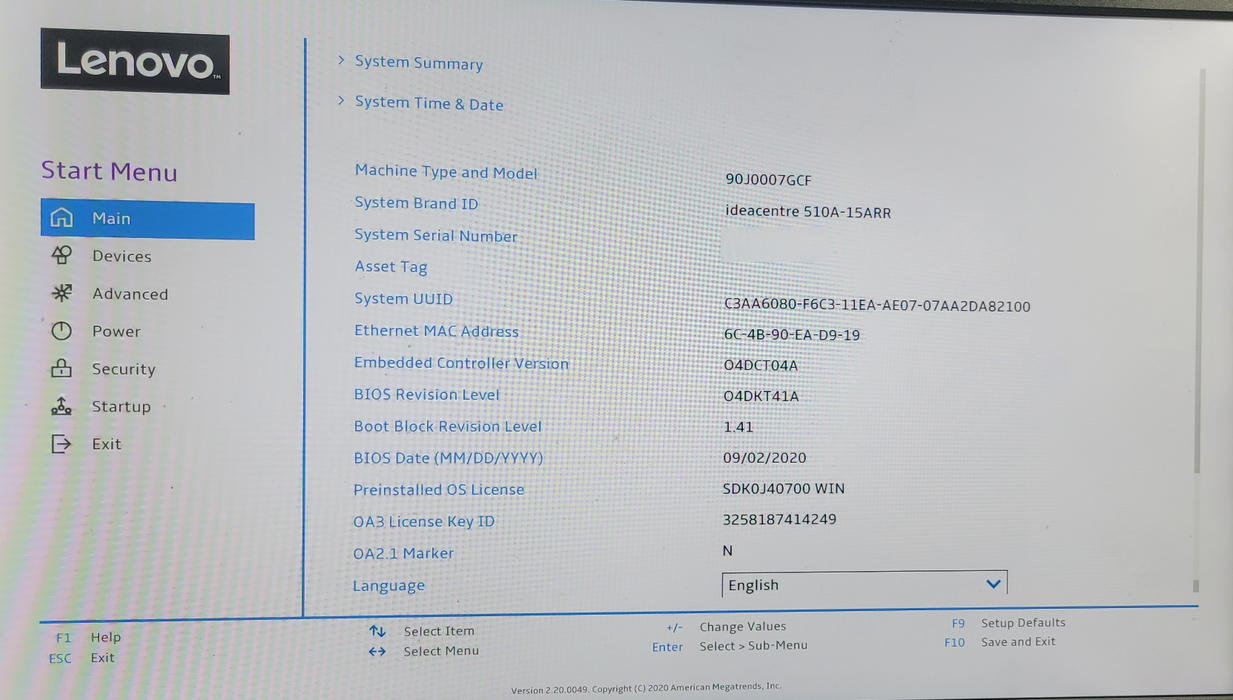 Lenovo IdeaCentre 510A Ryzen 5 3400G | 24GB DDR4 | 256GB NVMe SSD | Vega 11