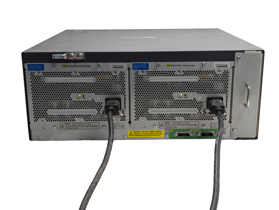 HP E5406 zl Switch J8697A with 1x J9550A module 2x J8712 875W Power Supplies  -