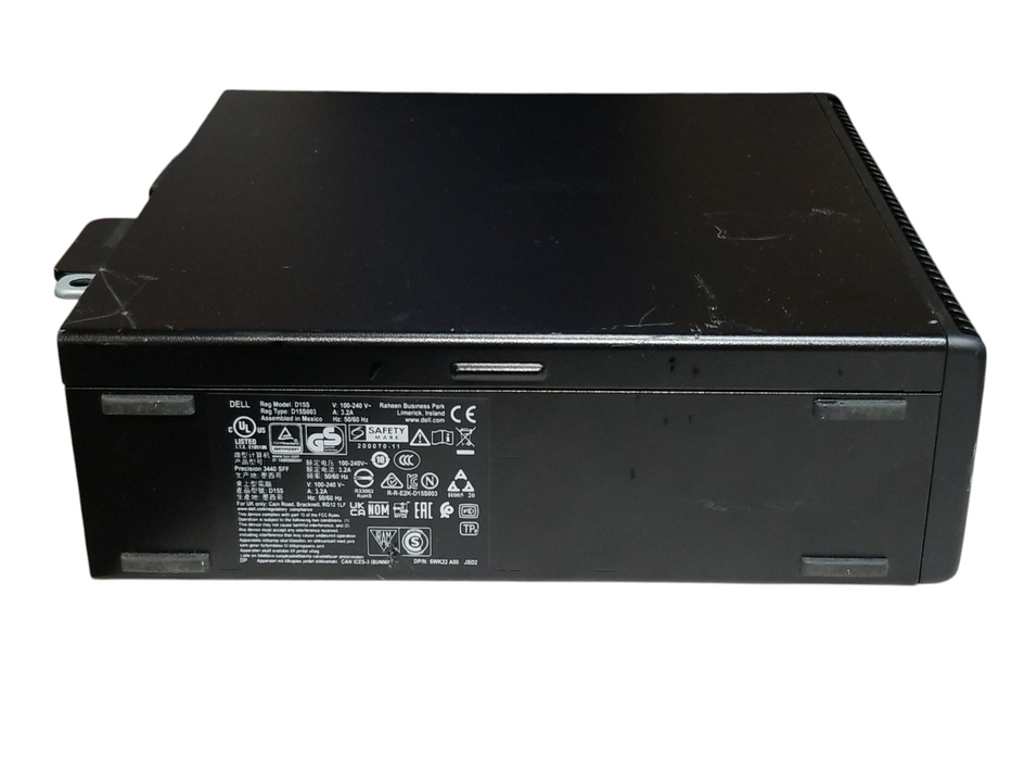 Dell Precision 3440 SFF w/ Intel i7-10700 CPU 2.90GHZ 16GB RAM - No HDD