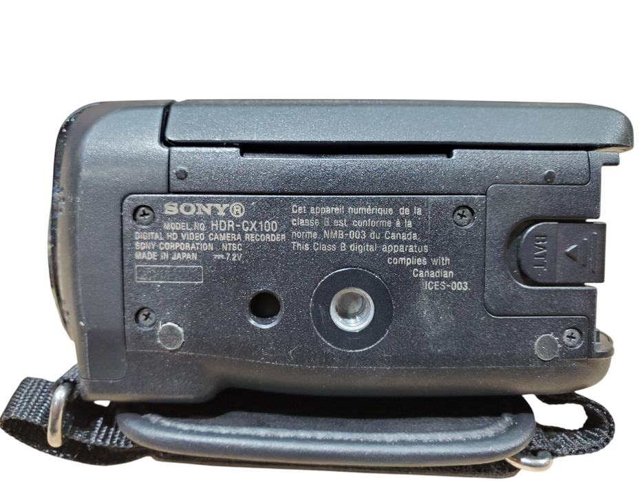 Sony HDR-CX100 4.0MP Digital Camcorder - No Battery