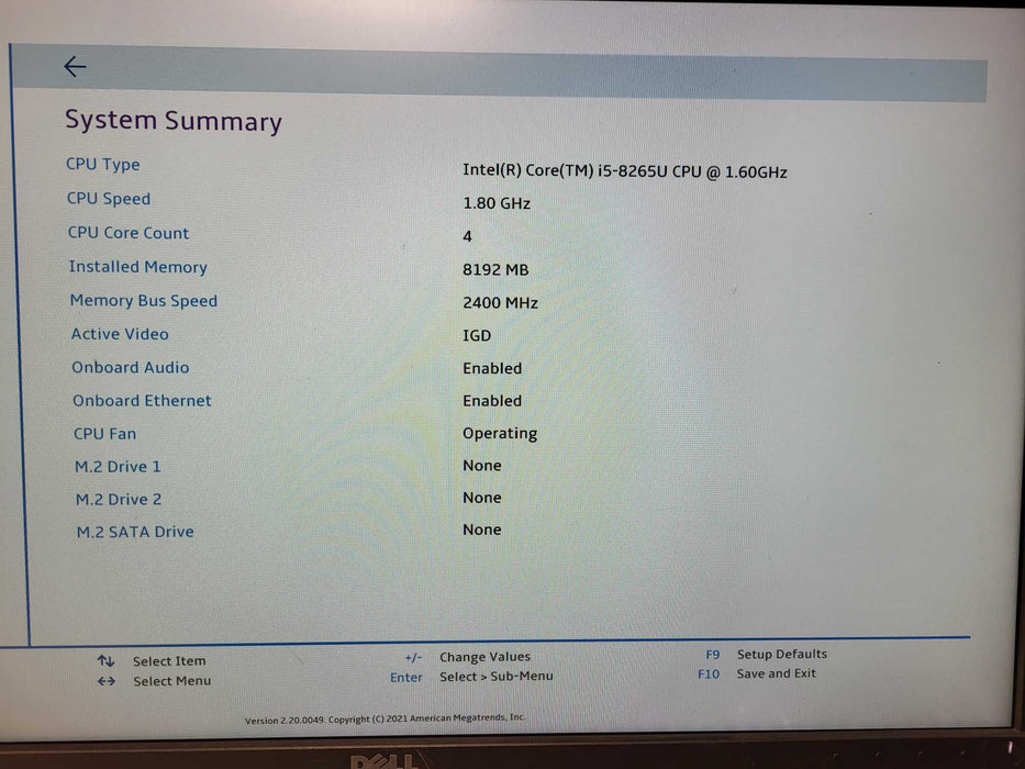 Lenovo ThinkCentre M90n-1 i5-8265U 8GB RAM Wi-Fi No HDD /w AC Q$