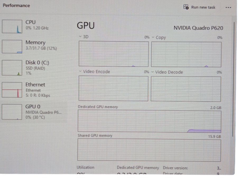 HP Z4 G4 Workstation PC Intel Core i7-7920X 32GB RAM 512GB SSD NVIDIA P620 -