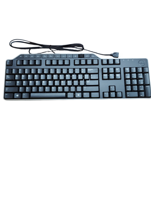 Dell KB522-BK-US Business Multimedia USB Wired Keyboard W/ Palm Rest