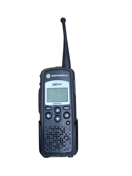 Lot 2x Motorola DTR650 Two-Way Digital Business Radio Walkie Talkie