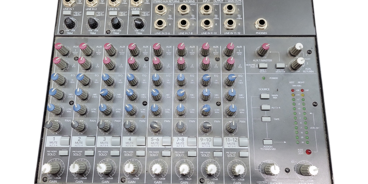 Mackie Micro Series 1202-VLZ 12-Channel Mic/Line Compact Mixer