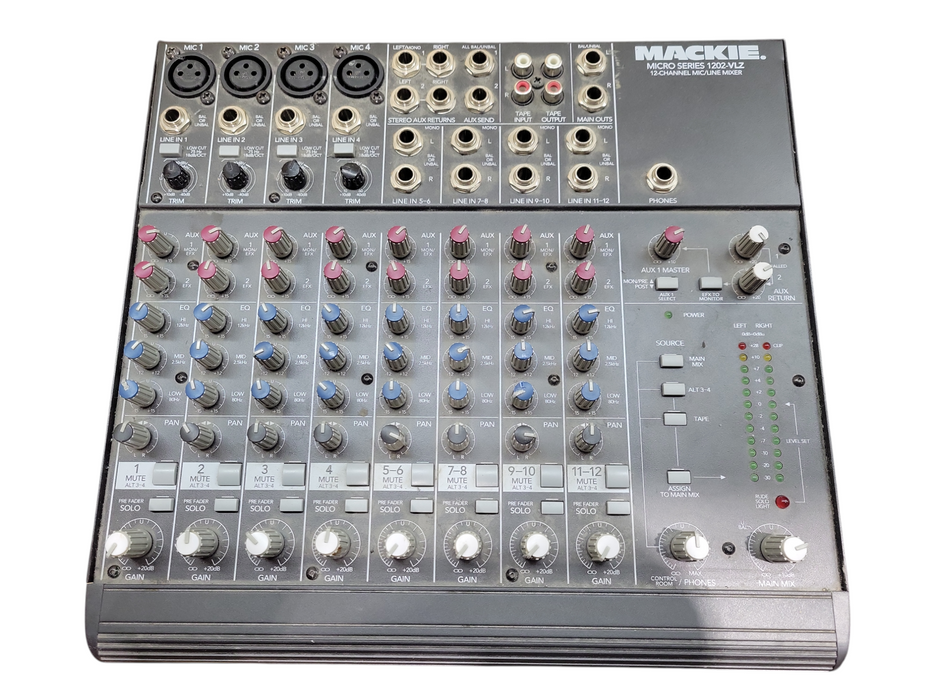 Mackie Micro Series 1202-VLZ 12-Channel Mic/Line Compact Mixer !