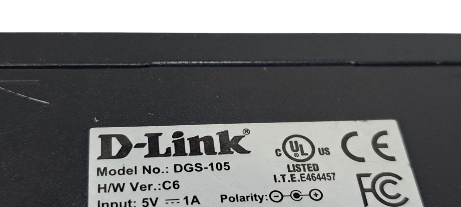 D-Link DGS-105GL - Switch Black