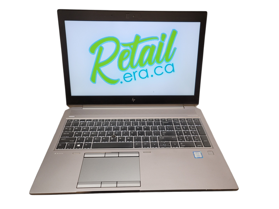 HP ZBook 15 G5 i7-8750H 16GB DDR4 Quadro P1000 256GB SSD No Adapter β Lap200