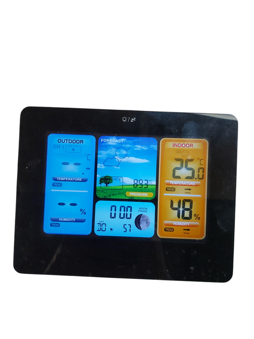 FanJu FJ3373 Color Wireless Indoor Outdoor Forecast Weather Station