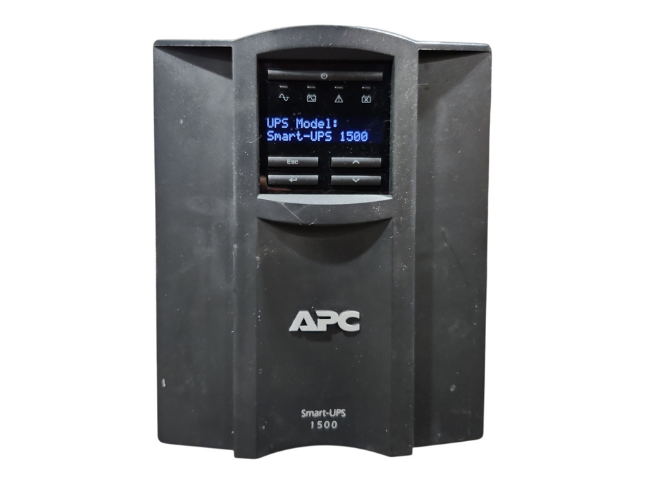 APC SMT1500 Smart-UPS 1500 120V 8 Outlet Uninterruptable Power Supply