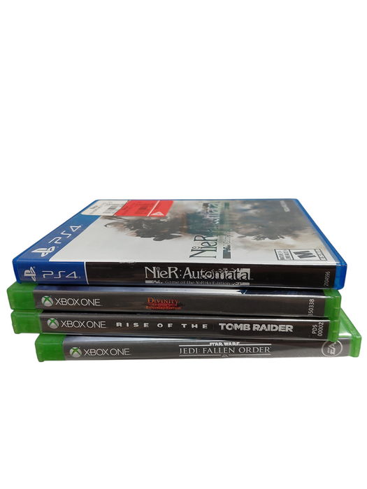 4 Video Games Bundle 3 Xbox One , 1 PS4  =