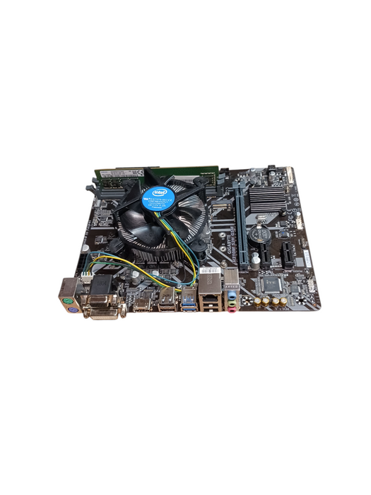 Gigabyte B310M S2H Motherboard Intel i5-8400 CPU 8GB DDR4 No I/O Shield