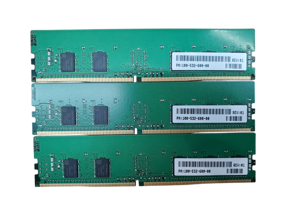 Lot 3x SK Hynix 8GB 1Rx8 PC4-3200AA-RD1 DDR4 Server RAM
