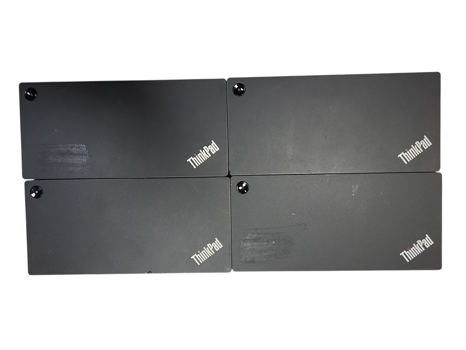 Lot of 4x Lenovo Dock Gen 2 Docking Station LDC-G2 READ $