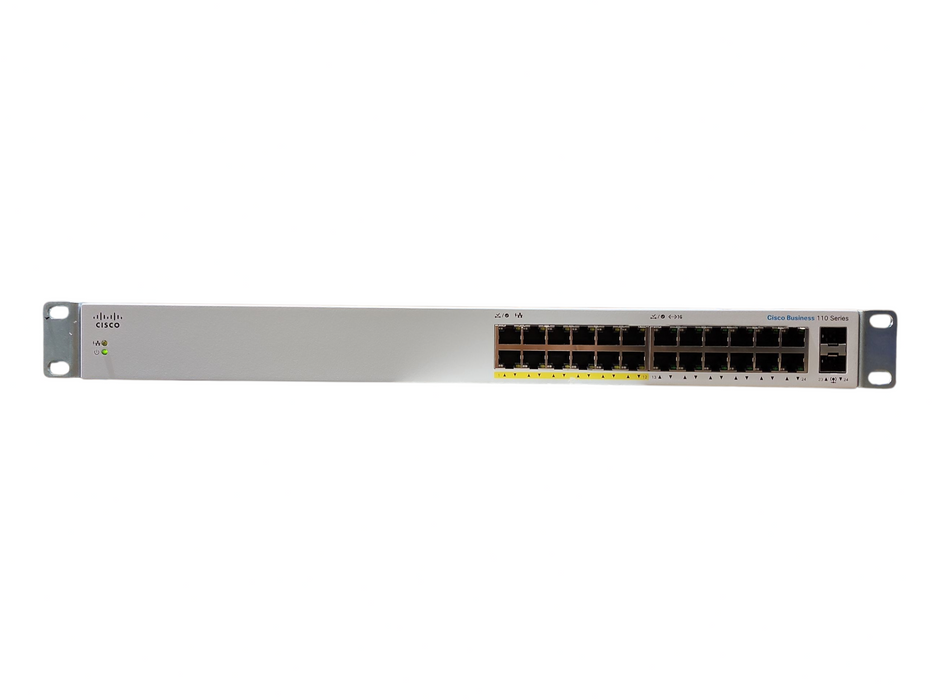 Cisco CBS110-24PP v02 24 Port Gigabit PoE Switch