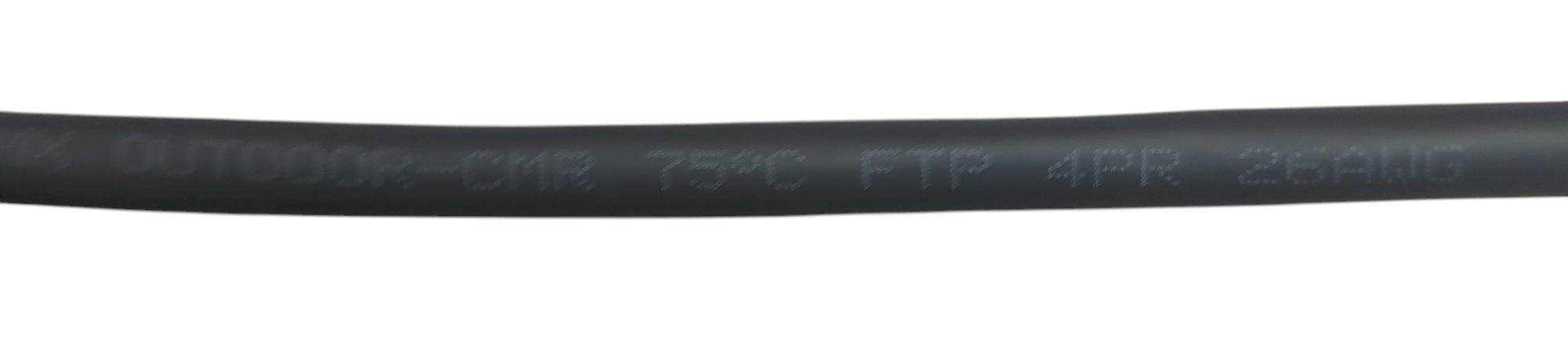Outdoor Starlink Cable – 75FT - FTP, 4PR, 26AWG, CMX/CMR, Shielded – 75°C