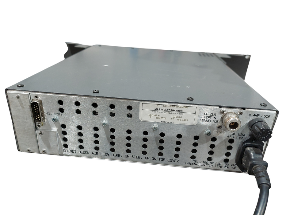 Marti Electronics Dual Channel Synthesized RPU Model: SRPT-30 =