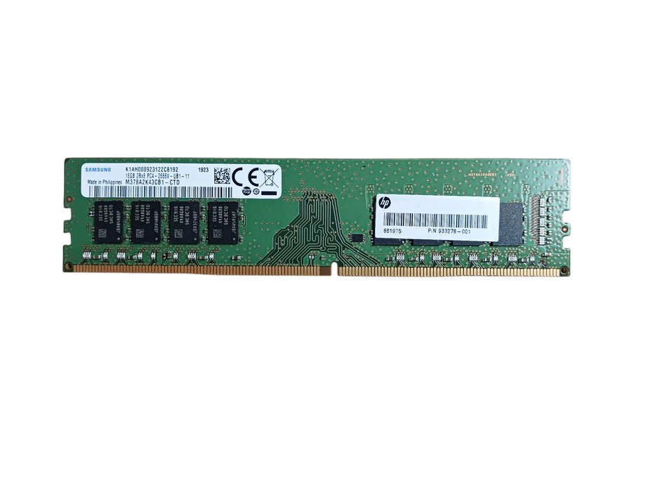 Samsung 16GB DDR4 2666MHz PC4-2666V UDIMM Desktop Memory M378A2K43CB1-CTD Q