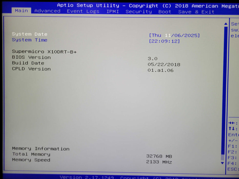 Rubrik/Supermicro 4-Node Server, 3x Xeon Silver 4210 1x E5-2630, 128GB, SEE _
