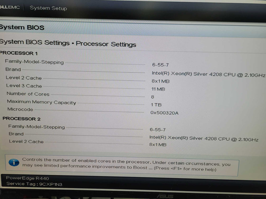 Dell PowerEdge R440 - 2x Xeon Silver 4208 32GB DDR4 PERC H350 %