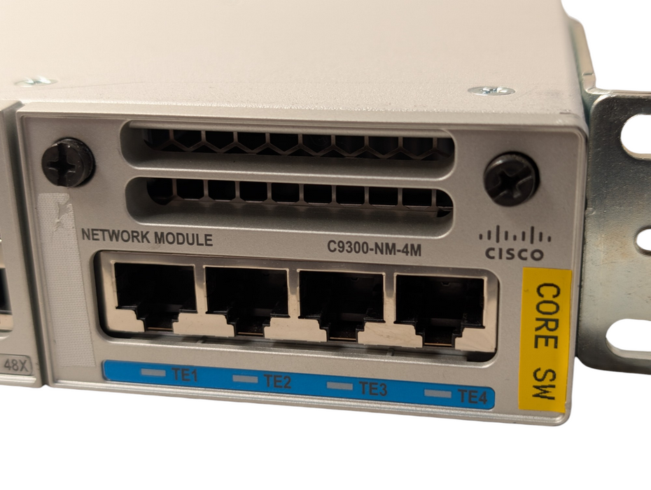 Cisco Catalyst 9300 48 C9300-48T-E V02 with C9300-NM-4M 10Gb Module -