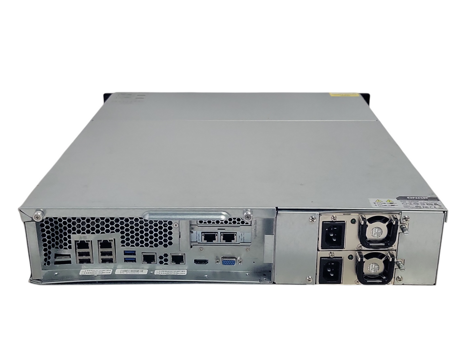 QNAP TS-879U-RP 8 Bay NAS with 4x 6TB HDDS, READ _