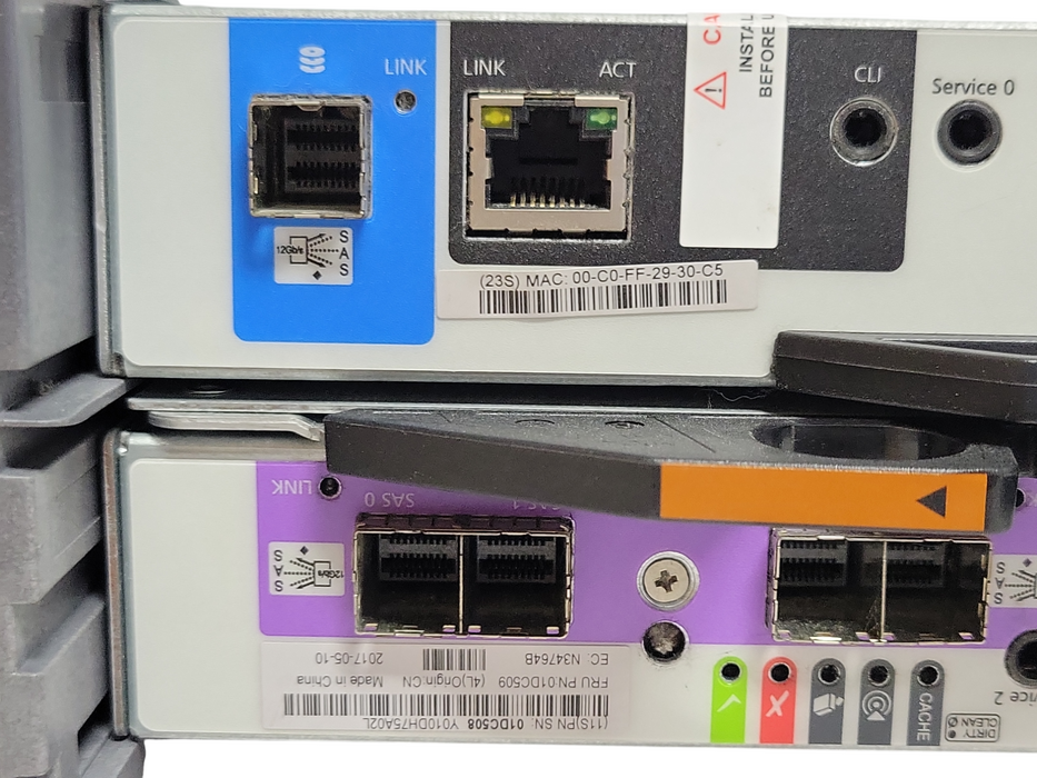 Lenovo DS4200 24-Bay SAN Storage Array with 2x 01DC509 controllers, 2x PSU _