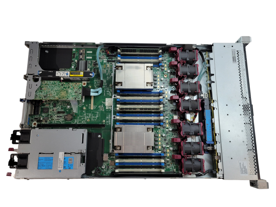 HP ProLiant DL360 Gen9 - 2x Xeon E5-2640 v3 32GB DDR4 NO RAID 2x 500W PSU %