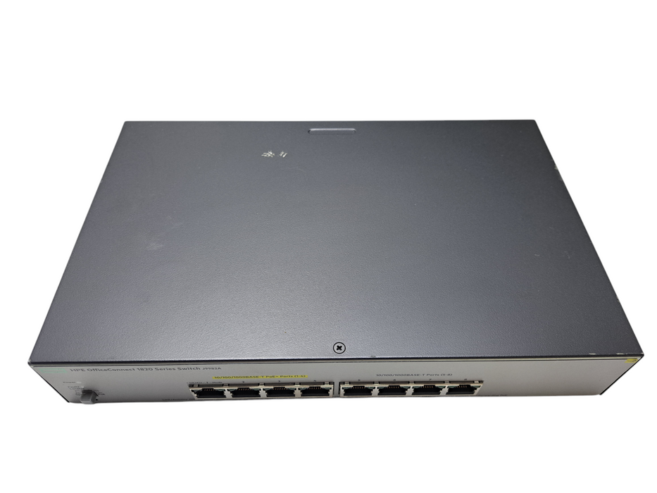 HPE OfficeConnect 1820 J9982A | 8-Port Gigabit, 4x PoE+ Managed Switch