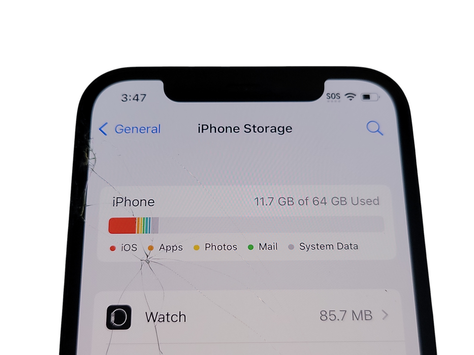 Apple iPhone 12 - 64GB - Black [A2402] (