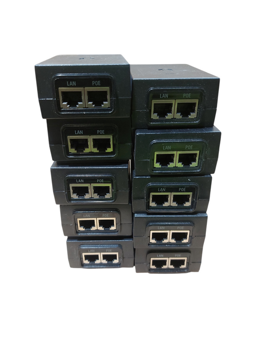 Lot 10x UBIQUITI GP-H480-050G POE ADAPTER 48V DC 0.5A w/ Adapter