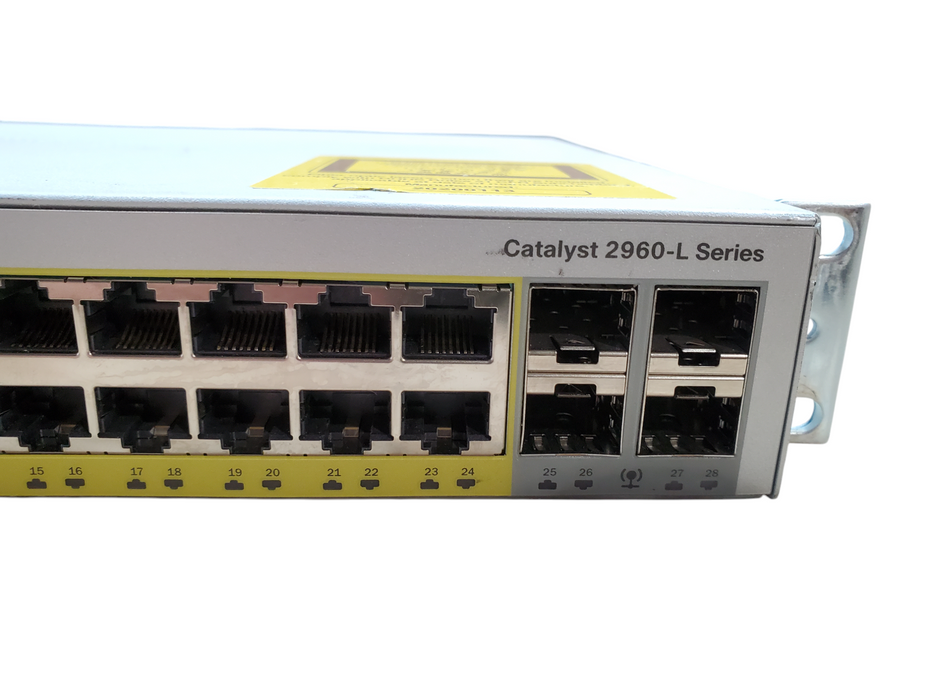 Cisco Catalyst WS-C2960L-24PS-LL V01 Gigabit PoE Network Switch