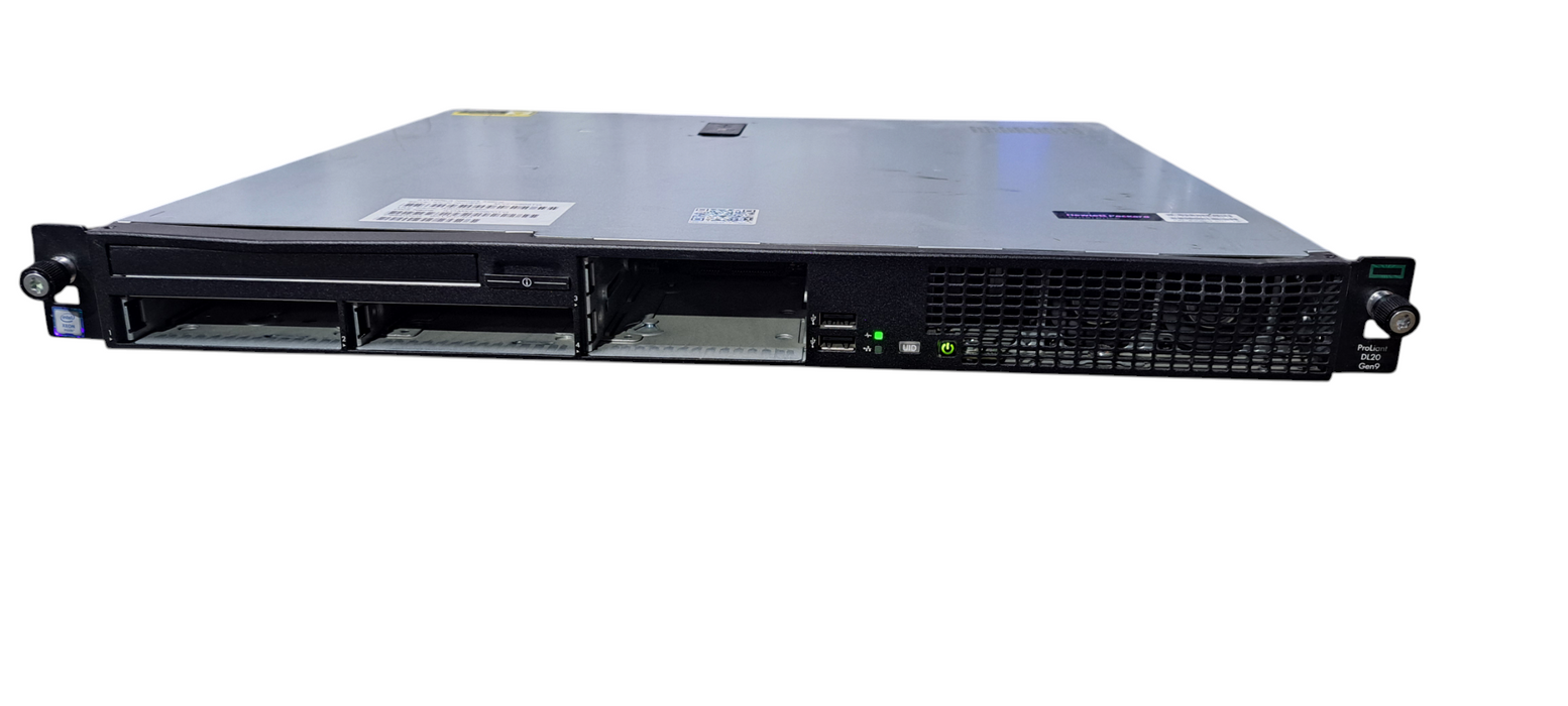 HP ProLiant DL20 Gen9 Server Intel E3-1270v5 16GB RAM NO HDD|P440|550w