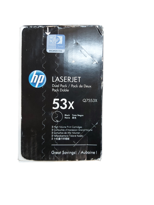 HP 53X Dual Pack Q7553XD LaserJet