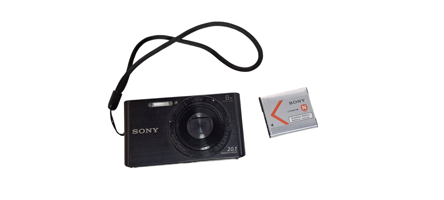 Sony DSC-W830 Cyber-Shot 20.1MP 8x zoom Digital Camera W/ Battery
