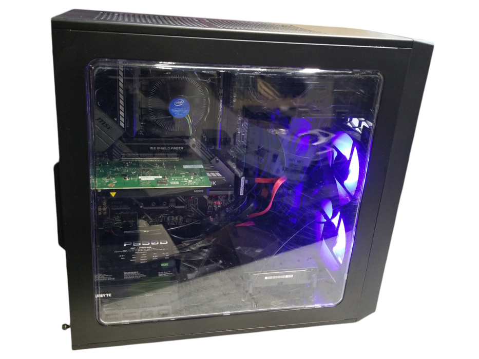 Custom PC w/ MSi MAG B460 Tomahawk i7-10700 CPU 16GB RAM 1TB HDD 550W PSU