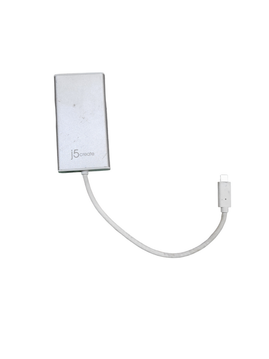 J5 Create JCA374 USB-C Multi Adapter HDMI Ethernet/USB 3.1 HUB-PD 3.0 Gray