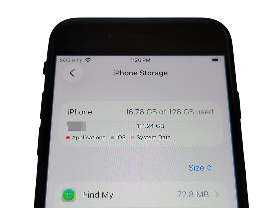 Apple iPhone SE 2 - 128GB - Space Gray [A2275] (
